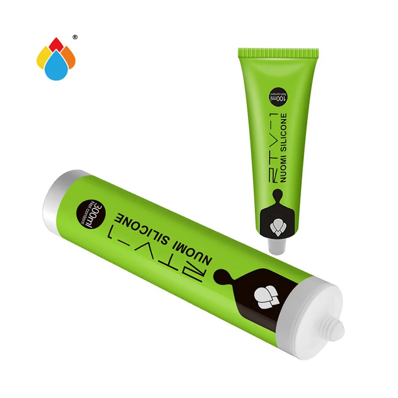 Paste görünüşü mastik rtv-1 silikon yapışdırıcı